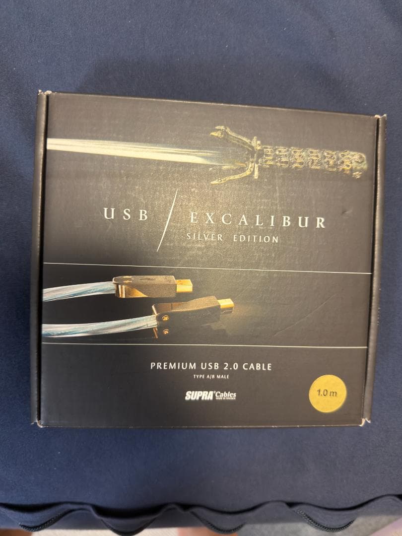 ケーブル・シールド SUPRA USB 2.0 EXCALIBUR 1m