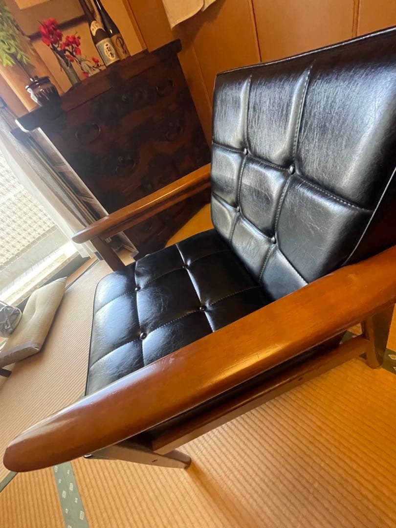 中古カリモク60Ｋチェア 1人掛け