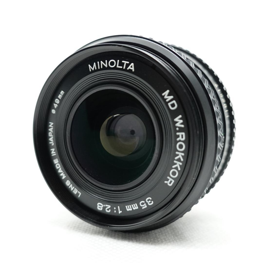 レンズ ミノルタ MINOLTA MD W.ROKKOR 35mm 2.8