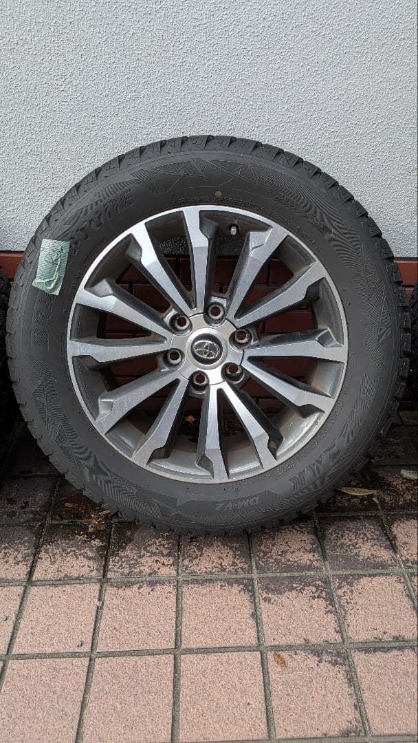 ランクル 150系 プラド 19インチ純正ホイール スタッドレスタイヤ