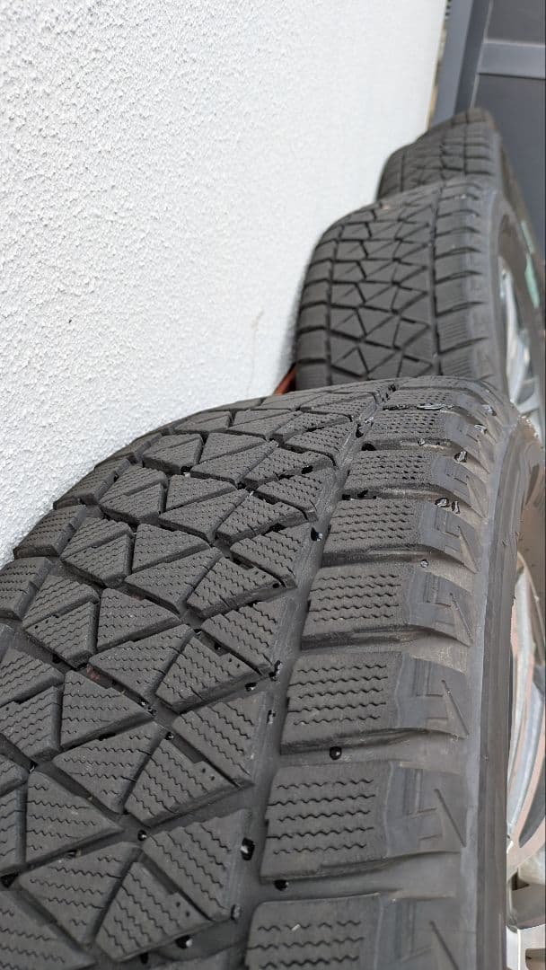 ランクル 150系 プラド 19インチ純正ホイール スタッドレスタイヤ