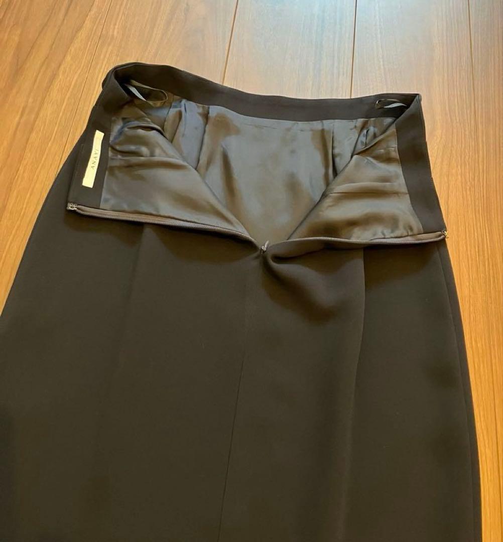 【新品タグ付き】ANAYI ネイビー スカートスーツ