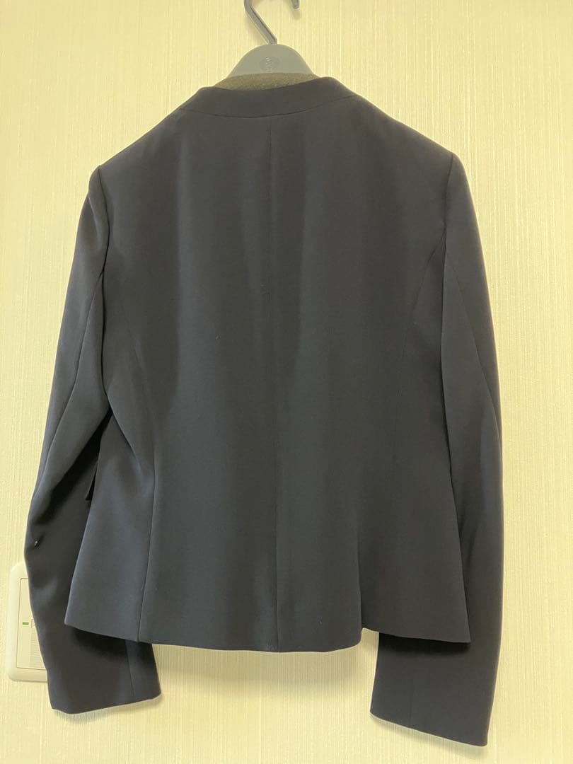 【新品タグ付き】ANAYI ネイビー スカートスーツ