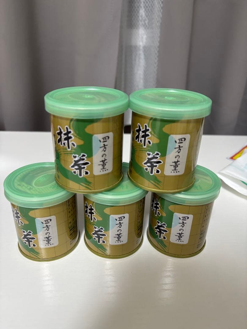 山政小山園　抹茶　四方の薫　30g×5缶セット