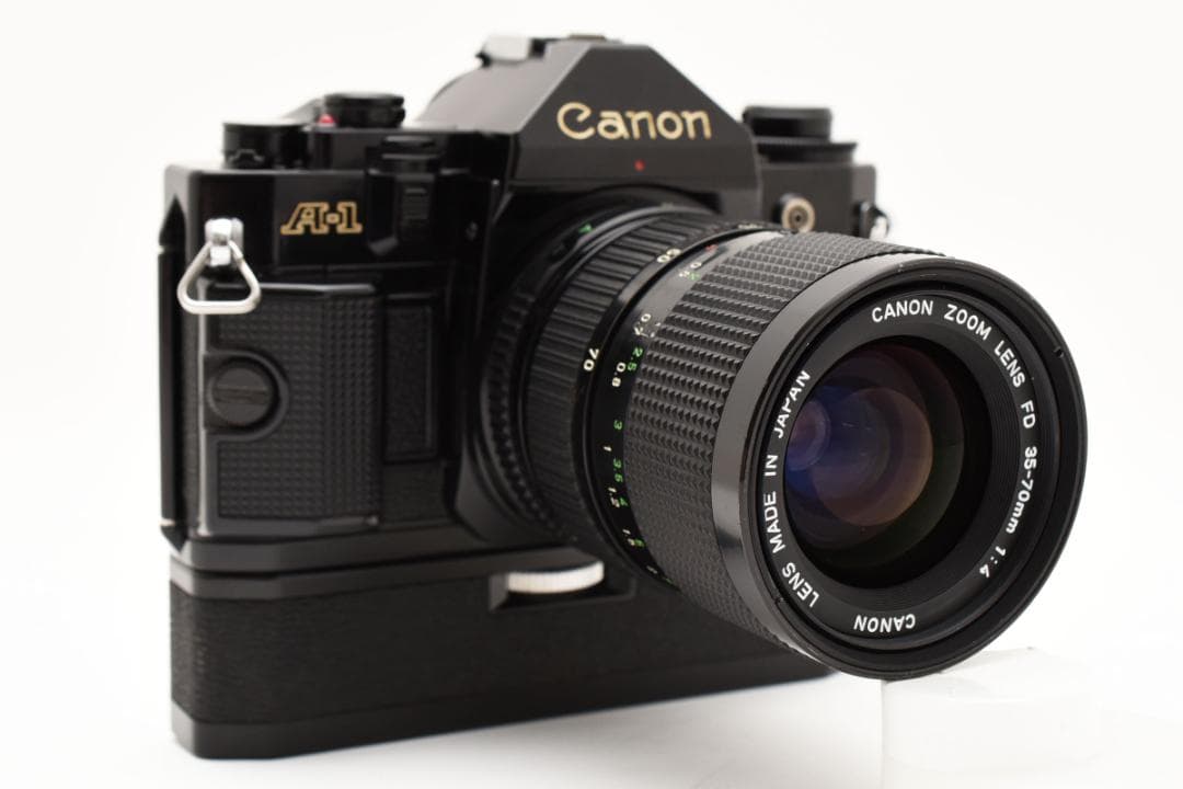 フィルムカメラ Canon A-1 + New FD 35-70mm F4 + WINDER