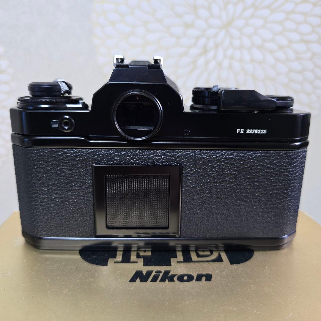 Nikon FE ブラック　箱、説明書付き　美品