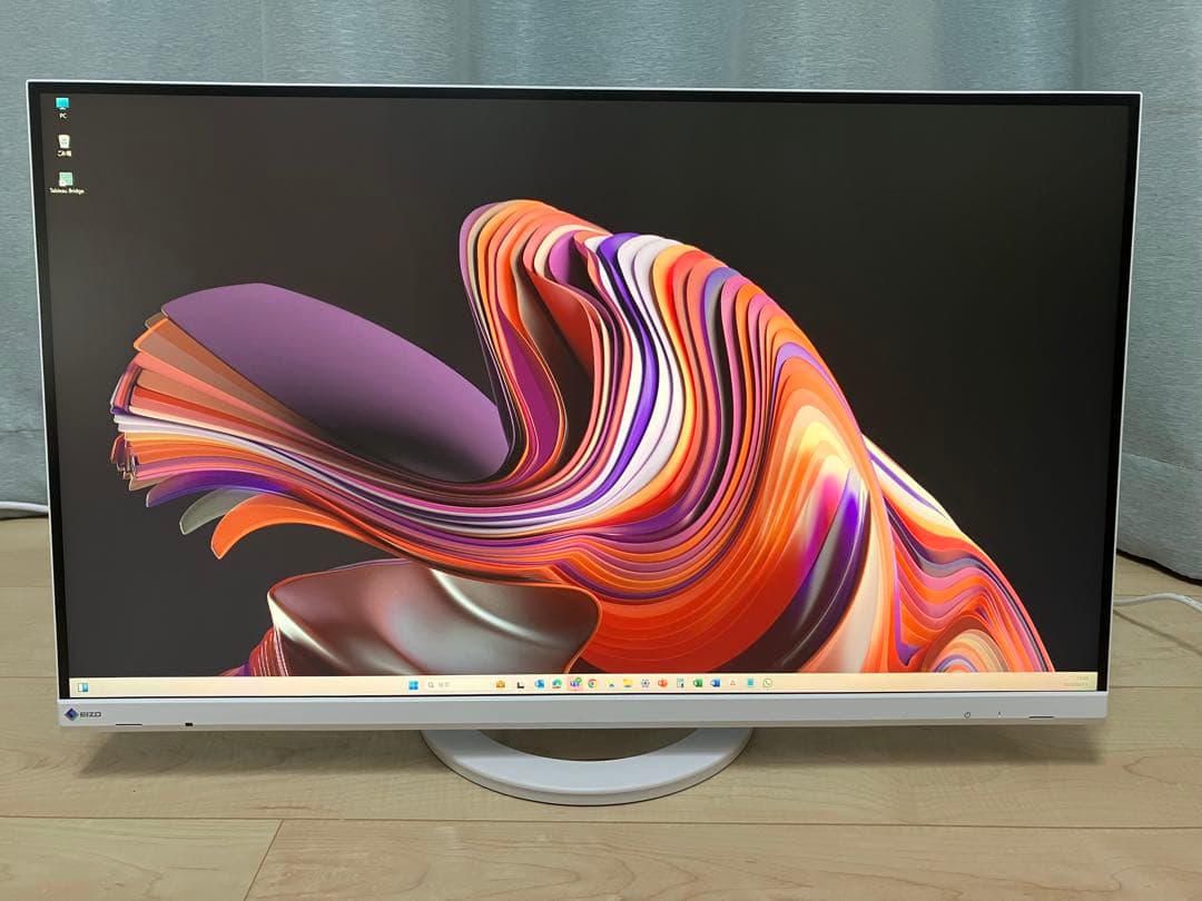 美品 EIZO 27インチ FlexScan EV2760-WT