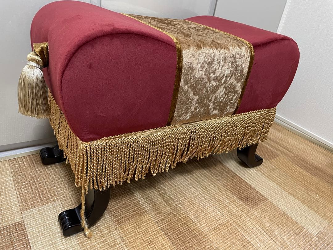 【欠陥あり】Francfranc 美女と野獣　サルタン　スツール