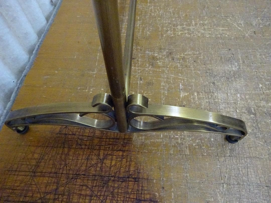 migch　アンティークゴールド　　スチール製　W120　高さ調整可　店舗