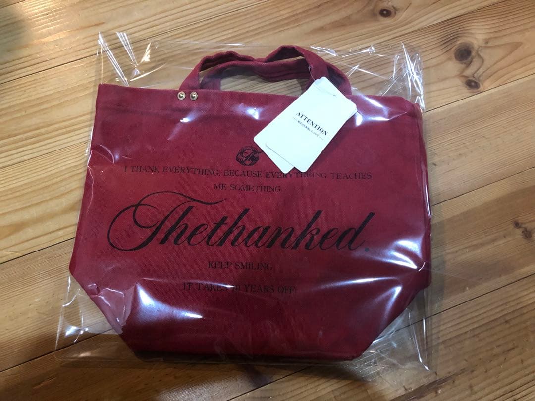 新品未使用　Deuxieme Classe Logo bag small 2 赤