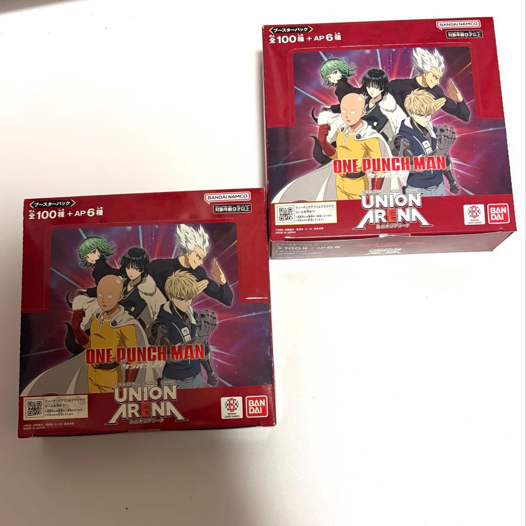 【2箱セット】ユニオンアリーナ UNION ARENA ワンパンマン BOX