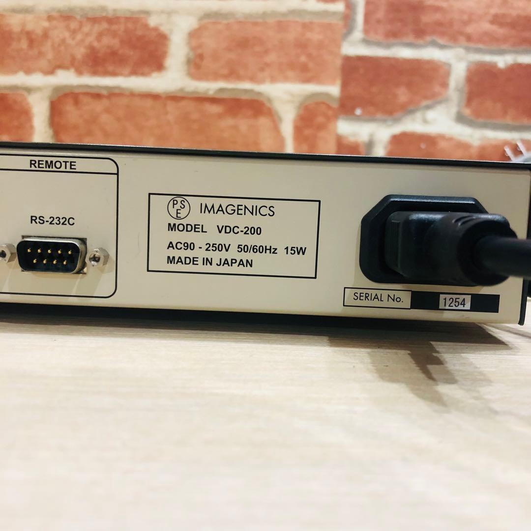 F077⭐️ IMAGENICS⭐️HDシリアルデジタル関連機器 VDC-200