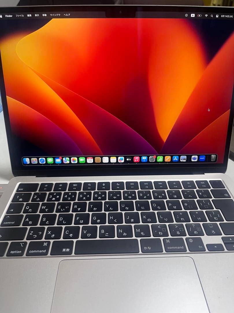 MacBook本体 MacBook Air M2 (2022) 16GB512GB