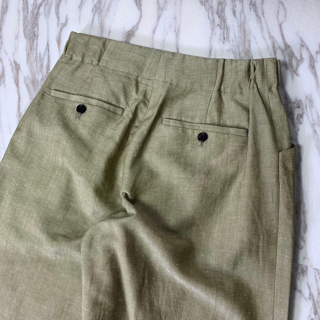 MARGARET HOWELL WOOL LINEN HOPSACK 日本製