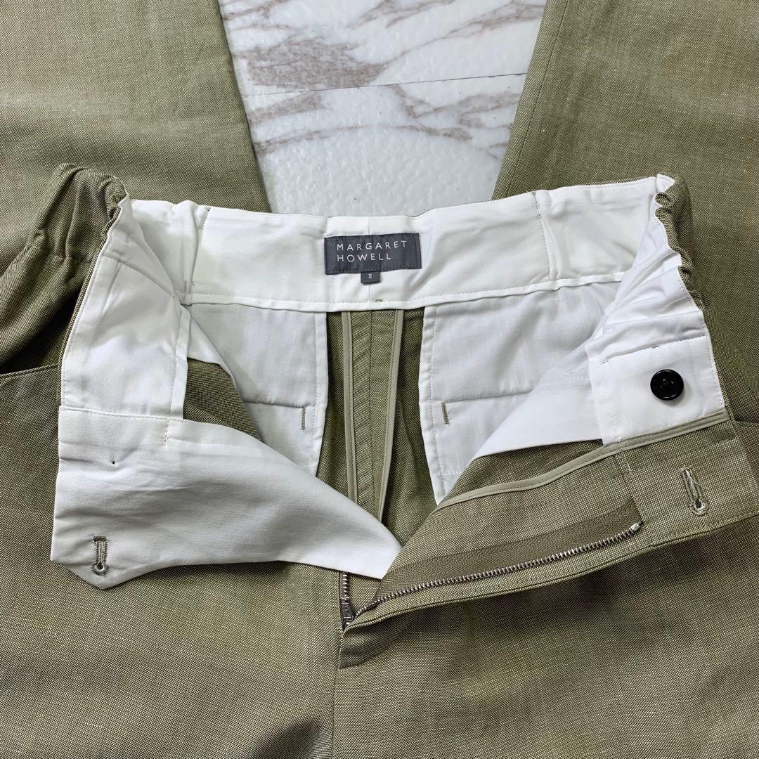 MARGARET HOWELL WOOL LINEN HOPSACK 日本製