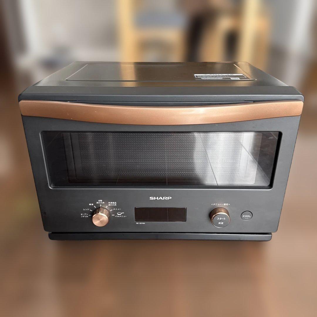 【ジャンク】SHARP RE-SD18A-Bオーブンレンジ