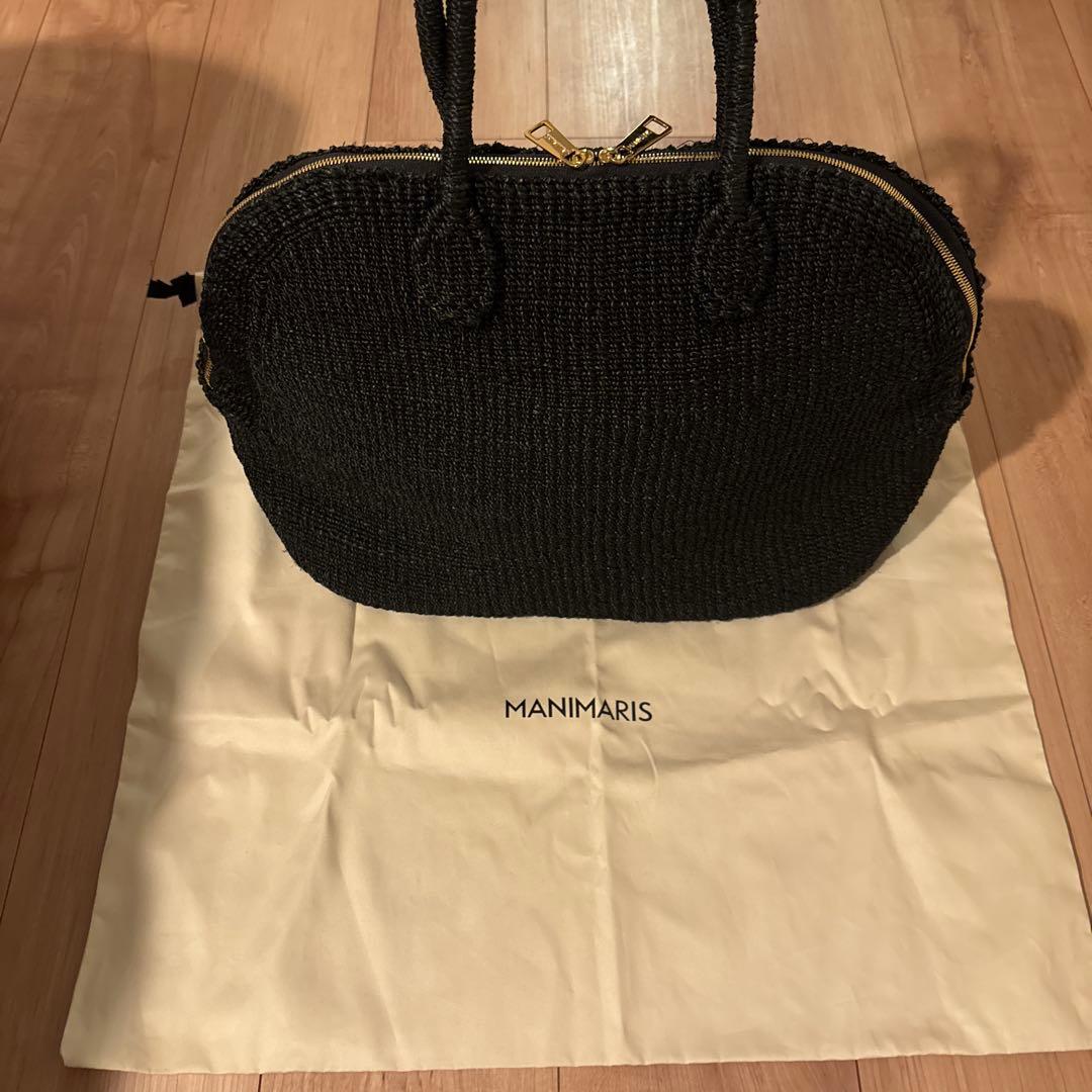 manimaris アバカボストン　ブラック