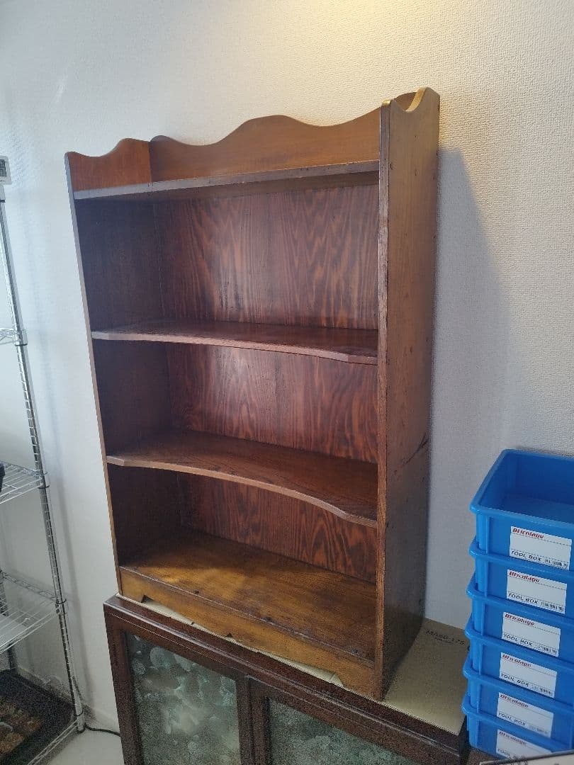 アンティーク　本棚　昭和　レトロ