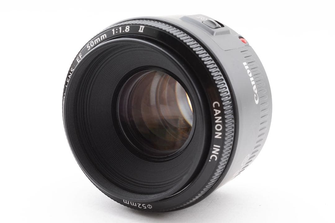 美品　キャノン 単焦点レンズ/Canon EF 50㎜1:1.8 II