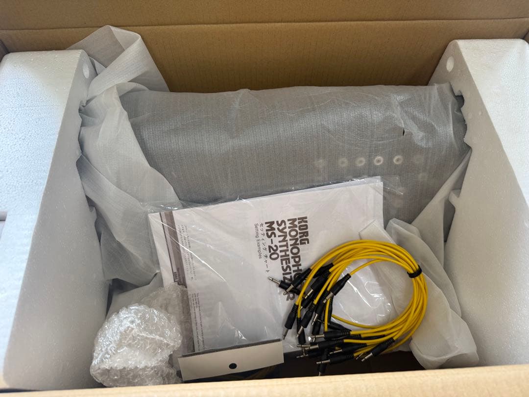 本日限定出品 korg ms-20 mini SQ-1 パッチケーブルおまけ付き