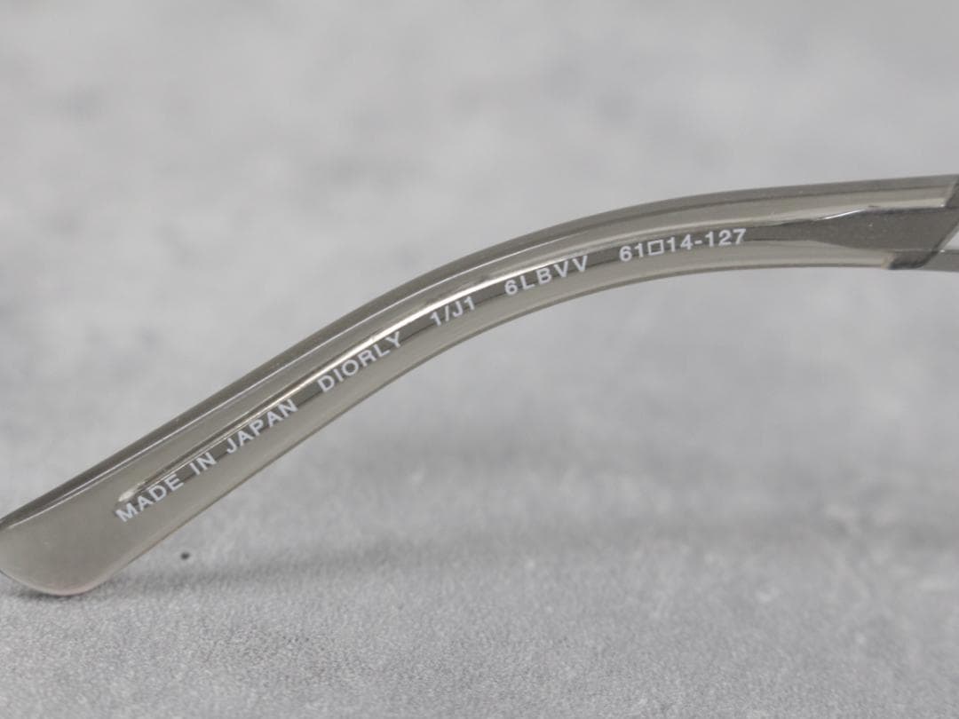 ▲Dior/ディオール サングラスラインストーン レディース ブルー系