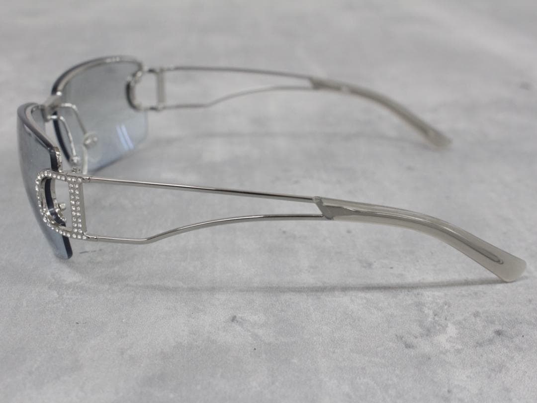 ▲Dior/ディオール サングラスラインストーン レディース ブルー系