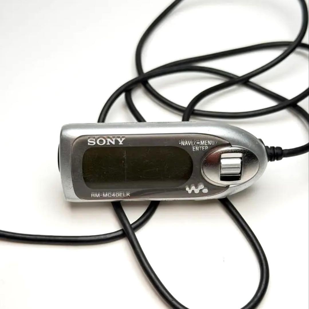 ソニー SONY MDプレーヤー用リモコン RM-MC40ELK オーディオ機器
