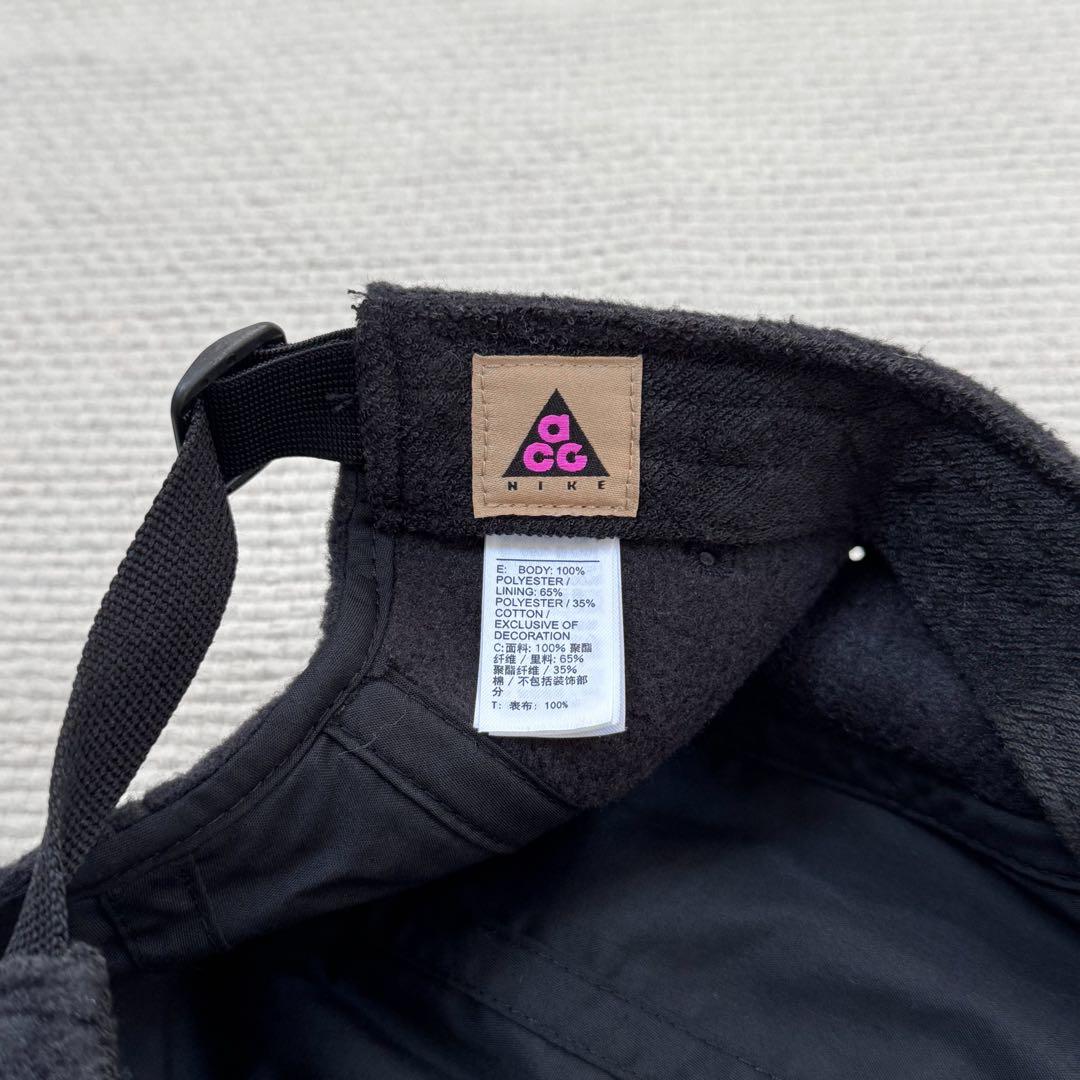 Nike ACG フリース キャップ ブラック スタイリスト私物 ennoy