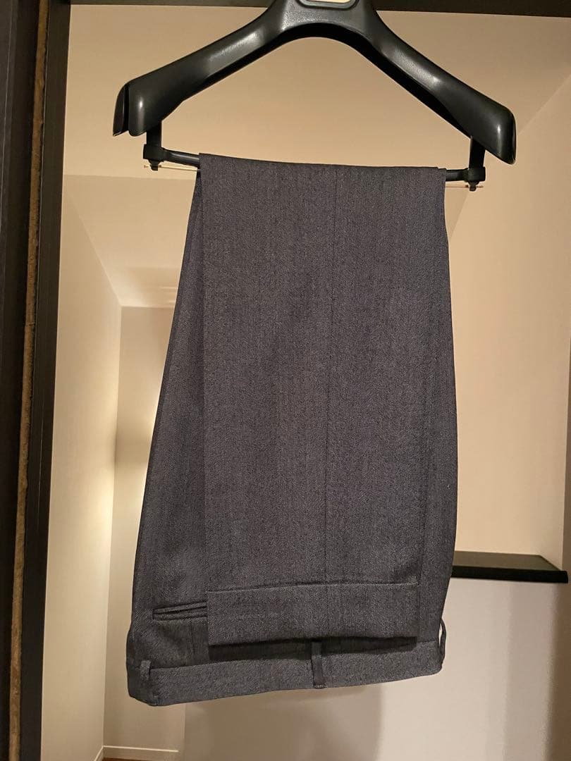 ビームスエフ / SAVILE CLIFFORD ヘリンボーン スーツ48