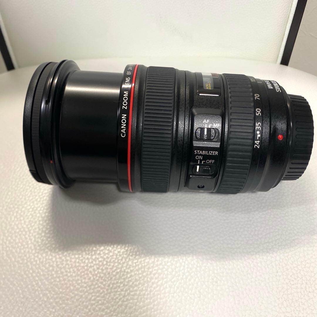 【美品】Canon EF24-105mm F4L IS USM(フード、説明書)