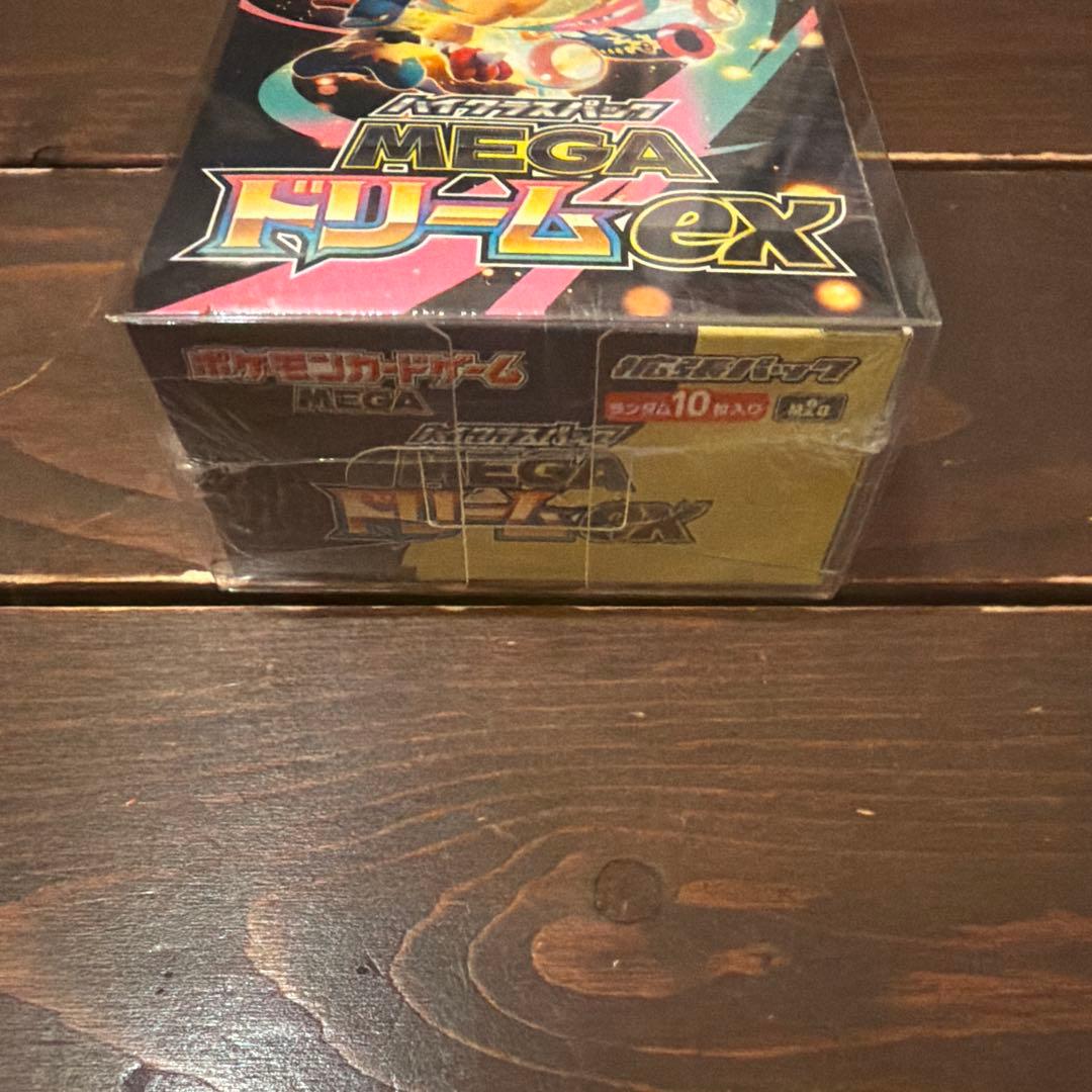 ポケモンカードゲーム　MEGA ドリームex シュリンク付き　1box