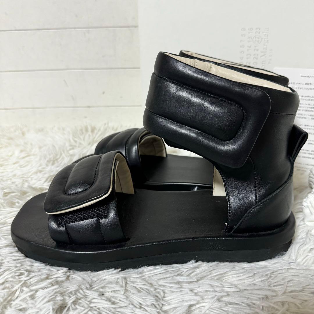 新品未使用✨メゾンマルジェラ　S37WP0065 レザーサンダル　ブラック