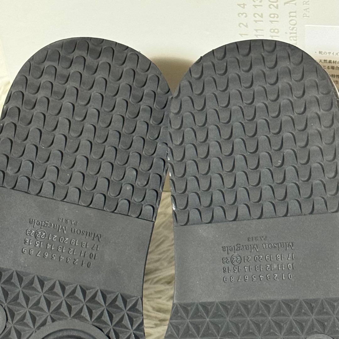 新品未使用✨メゾンマルジェラ　S37WP0065 レザーサンダル　ブラック