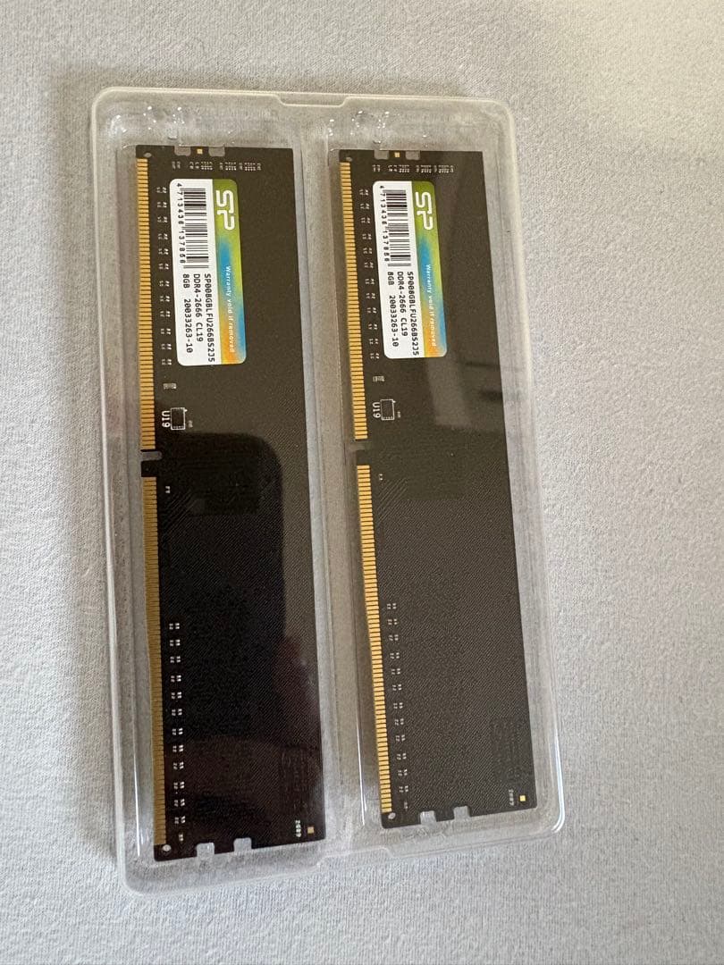 う*き様 SP DDR4 8GB メモリモジュール 2400MHz 2枚セット
