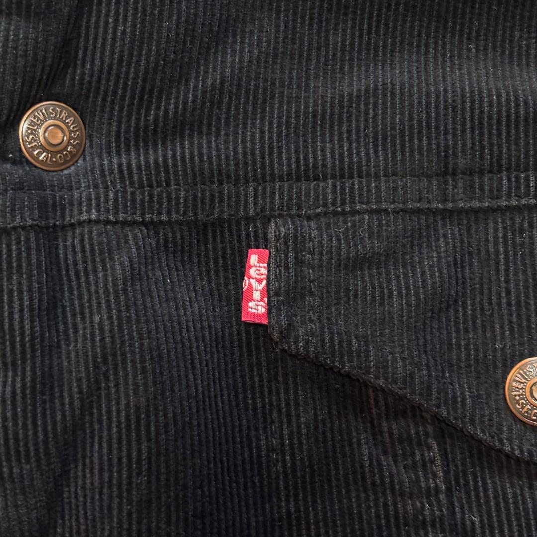 【Vintage】リーバイス ブラック コーズボアジャケット USA製 40