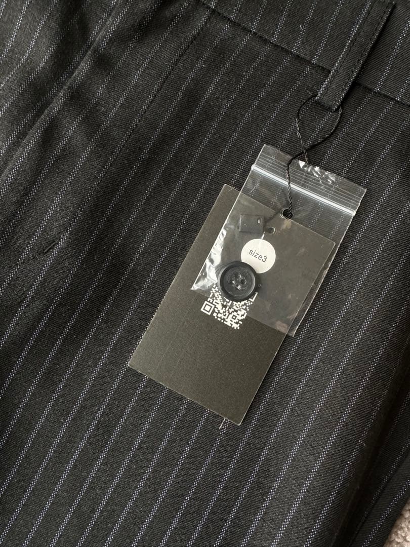 パンツ ok.soon pinstripe slacks 3
