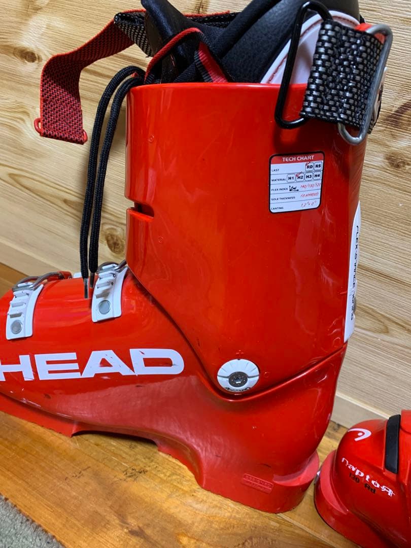 HEAD スキーブーツ レッド