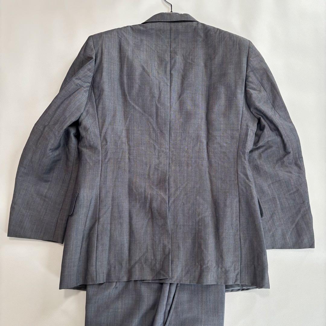 バーバリー[カシミヤ モヘア混]スーツ セットアップ Sサイズ ストライプ