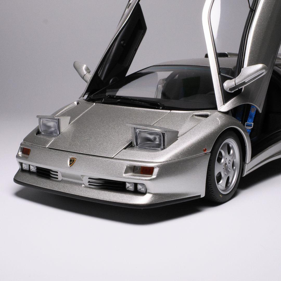 オートアート 1/18 ランボルギーニ ディアブロ SE30 イオタ シルバー