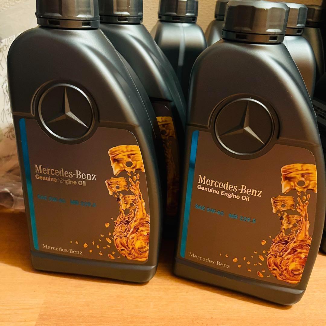 Mercedes-Benz エンジンオイル 1L×7本 229.5　5w-40