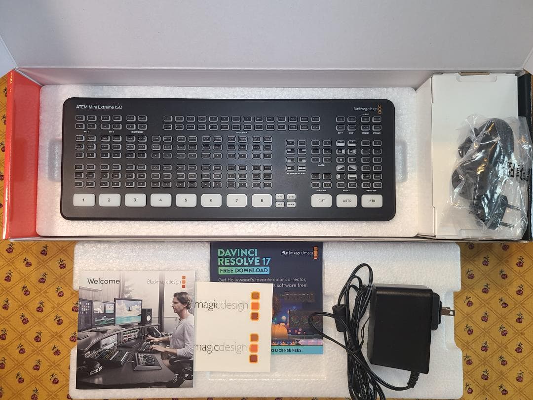 【美品・完品】Blackmagic ATEM Mini Extreme ISO