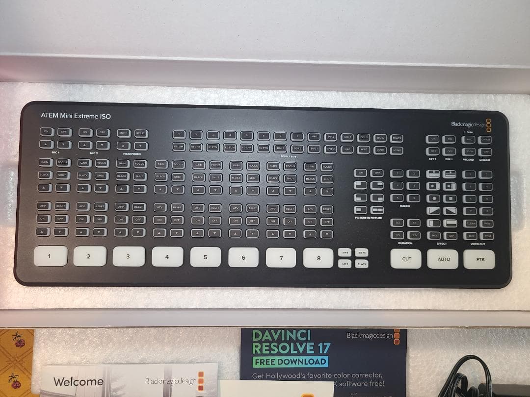 【美品・完品】Blackmagic ATEM Mini Extreme ISO