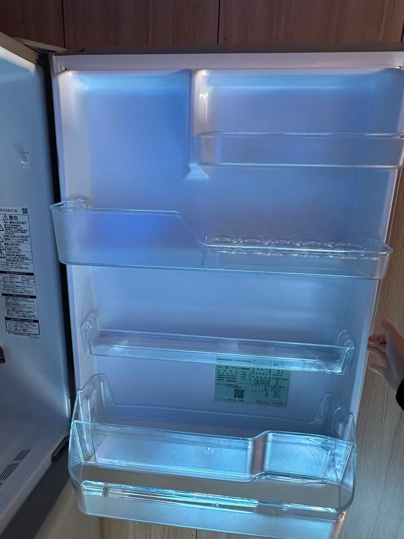 もちろん山口 Panasonic NR-C341C-N 冷蔵庫 335L