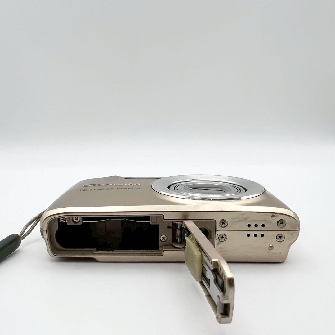 【完動品】CASIO EXILIM EX-Z400 コンデジ ゴールド 動作確認