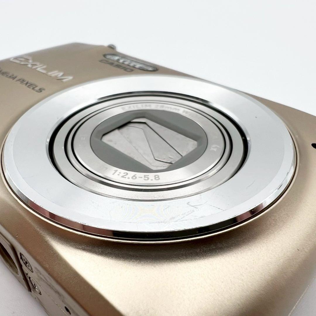 【完動品】CASIO EXILIM EX-Z400 コンデジ ゴールド 動作確認