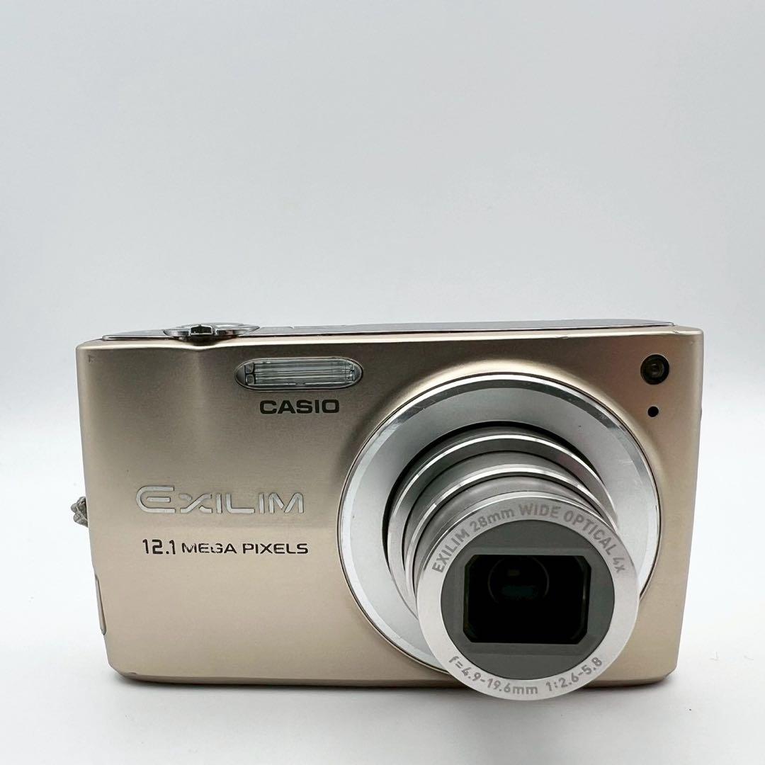 【完動品】CASIO EXILIM EX-Z400 コンデジ ゴールド 動作確認