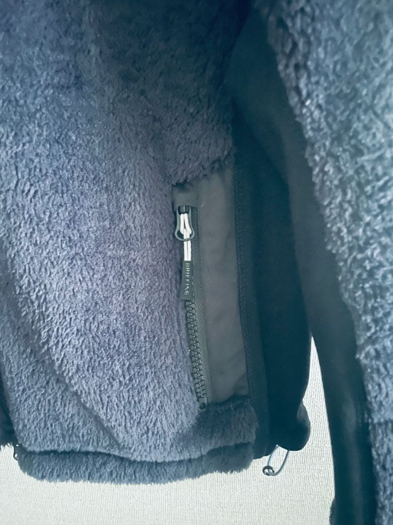 ブリーフィング　ゴルフ　レディース　フリース　ボア　ジャケット　M