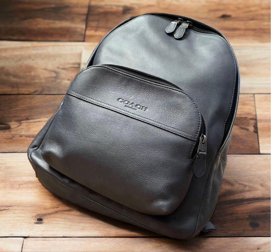 コーチ リュック ネイビー F68993