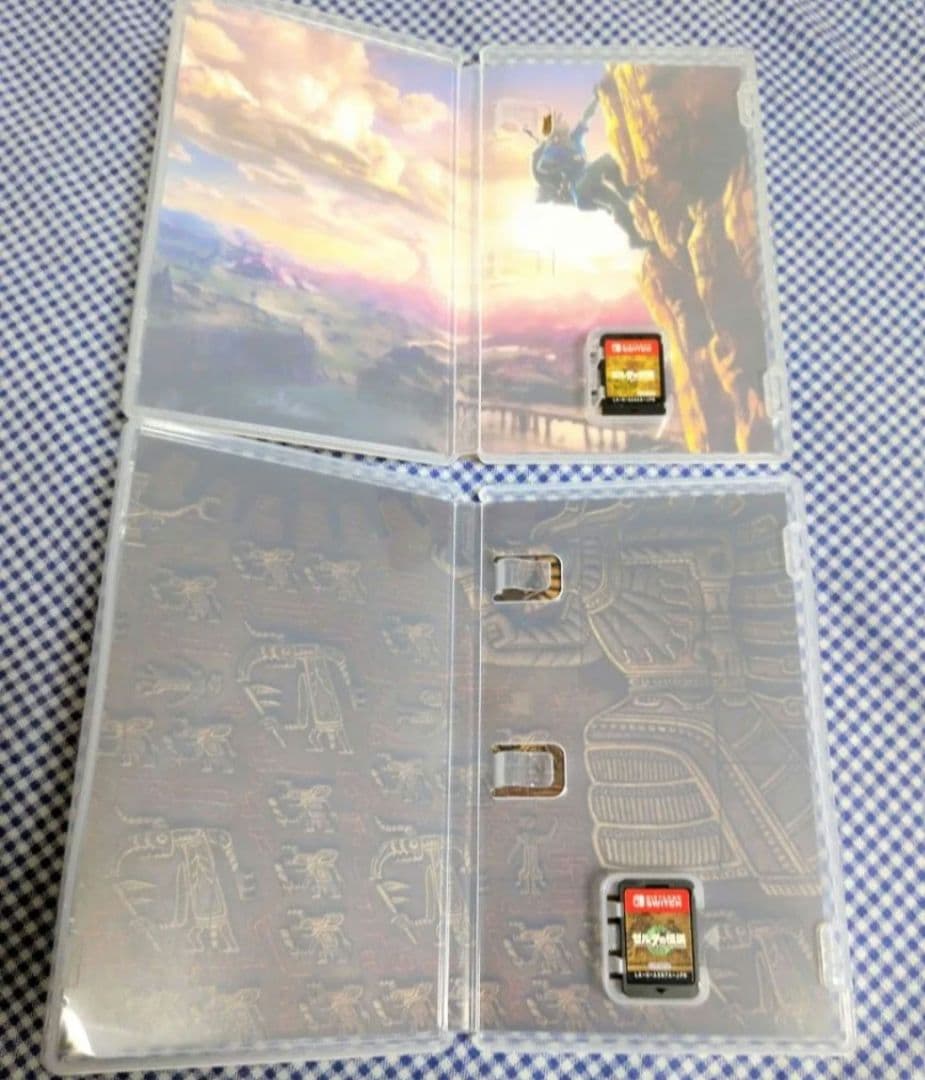 ゼルダの伝説 ティアーズ　オブザキングダム　ブレスオブザワイルド　2本セット