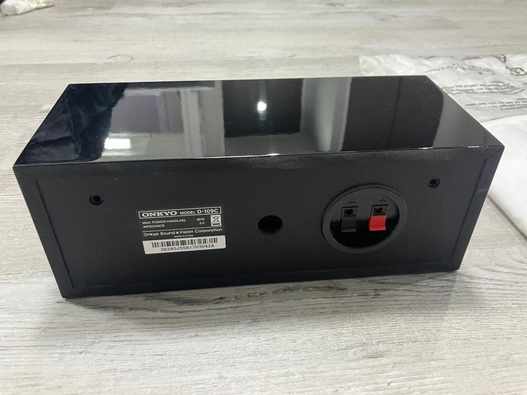 【美品】ONKYO センタースピーカーシステム D-109C 動作確認済